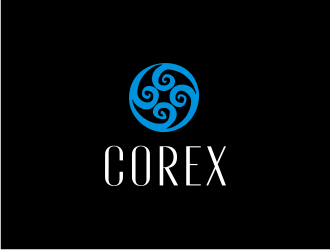 CoreX logo design by KQ5