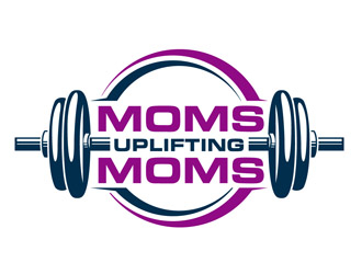 Moms Uplifting Moms logo design by DreamLogoDesign