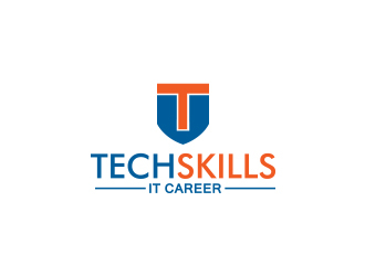 TechSkills IT Career logo design by Rexi_777