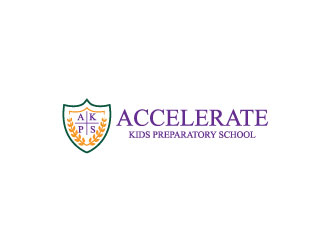 Accelerate Kids Preparatory School logo design by TrIColor