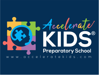 Accelerate Kids Preparatory School logo design by nikkiblue