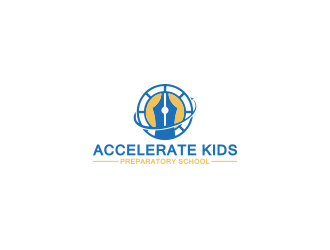 Accelerate Kids Preparatory School logo design by Rexi_777
