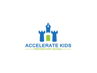 Accelerate Kids Preparatory School logo design by Rexi_777