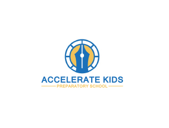 Accelerate Kids Preparatory School logo design by Rexi_777