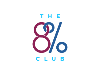 tHE 8% CLUB logo design by torresace