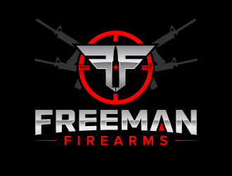 Freeman Firearms logo design by jaize