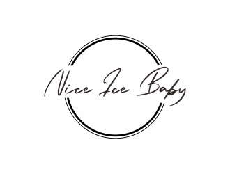 Nice Ice Baby logo design by giphone