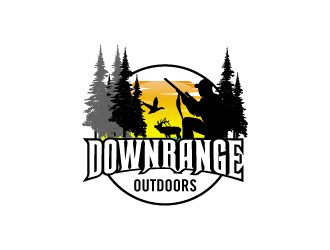 Down Range Outdoors logo design by torresace