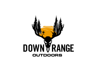 Down Range Outdoors logo design by torresace
