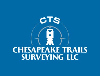 Chesapeake Trails Surveying LLC logo design by josephope