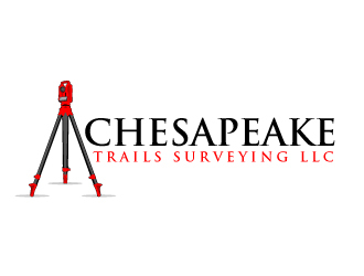 Chesapeake Trails Surveying LLC logo design by ElonStark