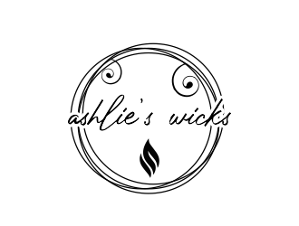 Ashlie’s Wicks logo design by JessicaLopes