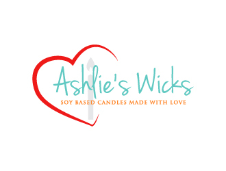 Ashlie’s Wicks logo design by Creativeminds