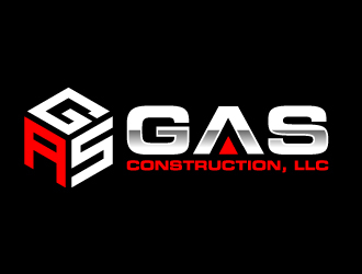 GAS Construction, LLC logo design by jaize