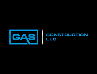 GAS Construction, LLC logo design by ozenkgraphic