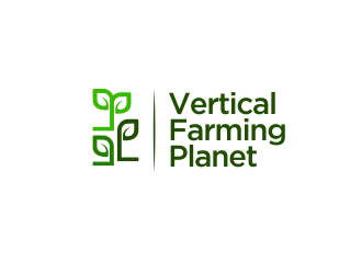 Vertical Farming Planet logo design by M J