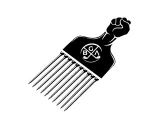 BLACK GOLFER APPAREL logo design by sanworks