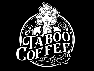 Taboo Coffee Co. logo design by DreamLogoDesign