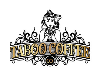 Taboo Coffee Co. logo design by iamjason
