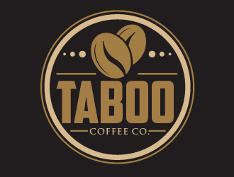 Taboo Coffee Co. logo design by ElonStark