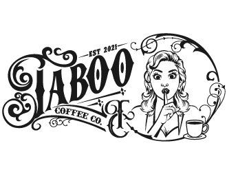 Taboo Coffee Co. logo design by Suvendu