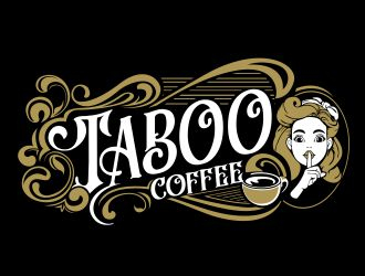 Taboo Coffee Co. logo design by veron