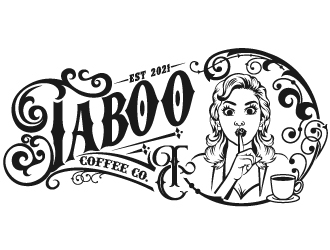Taboo Coffee Co. logo design by Suvendu