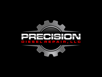 Precision Diesel Repair, LLC logo design by haidar