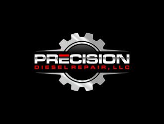 Precision Diesel Repair, LLC logo design by haidar