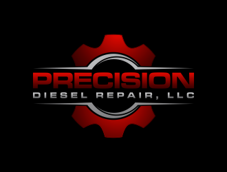 Precision Diesel Repair, LLC logo design by p0peye