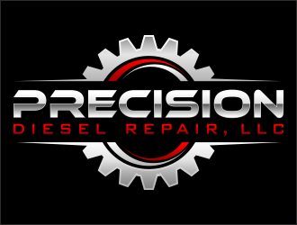 Precision Diesel Repair, LLC logo design by hidro
