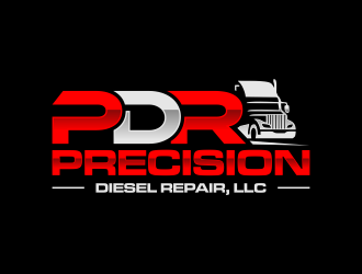 Precision Diesel Repair, LLC logo design by haidar