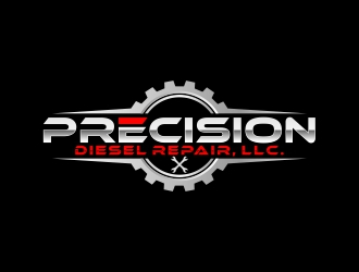 Precision Diesel Repair, LLC logo design by rizuki