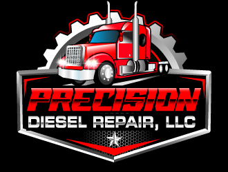 Precision Diesel Repair, LLC logo design by Suvendu