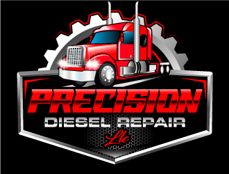 Precision Diesel Repair, LLC logo design by Suvendu