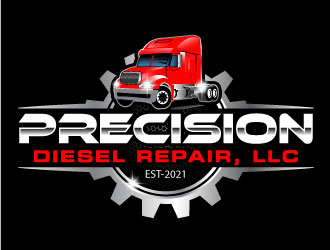 Precision Diesel Repair, LLC logo design by Suvendu