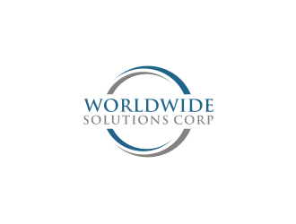 Worldwide Solutions Corp. logo design by muda_belia