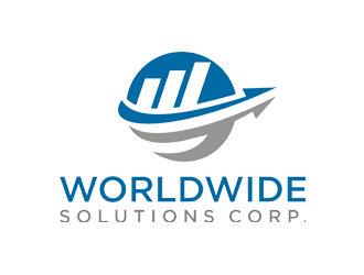 Worldwide Solutions Corp. logo design by Rizqy