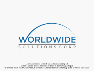 Worldwide Solutions Corp. logo design by bebekkwek