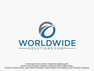 Worldwide Solutions Corp. logo design by bebekkwek