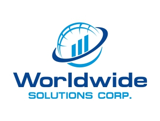 Worldwide Solutions Corp. logo design by cikiyunn