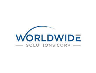 Worldwide Solutions Corp. logo design by mbamboex
