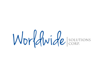 Worldwide Solutions Corp. logo design by Inaya