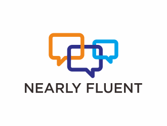 Nearly Fluent  logo design by veter