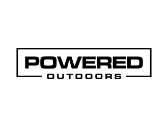 Powered Outdoors logo design by p0peye