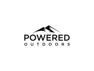 Powered Outdoors logo design by RIANW
