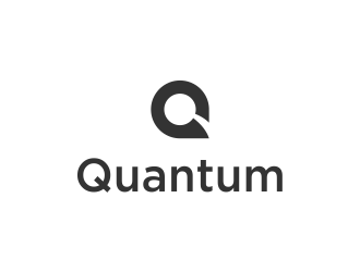 Quantum logo design by Galfine