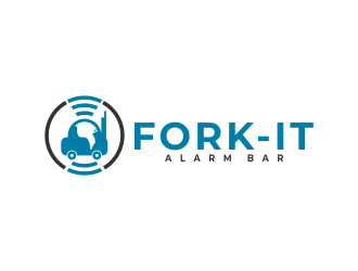Fork-It Alarm Bar   logo design by Galfine