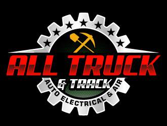 All Truck & Track logo design by Suvendu