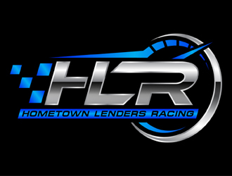 Hometown Lenders Racing logo design by MAXR